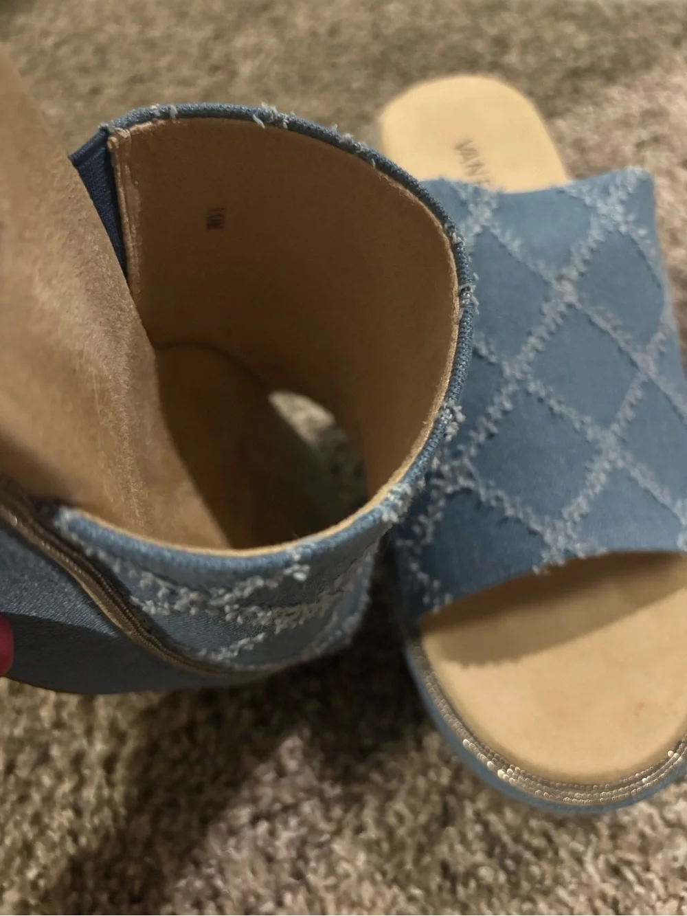 Denim platforms